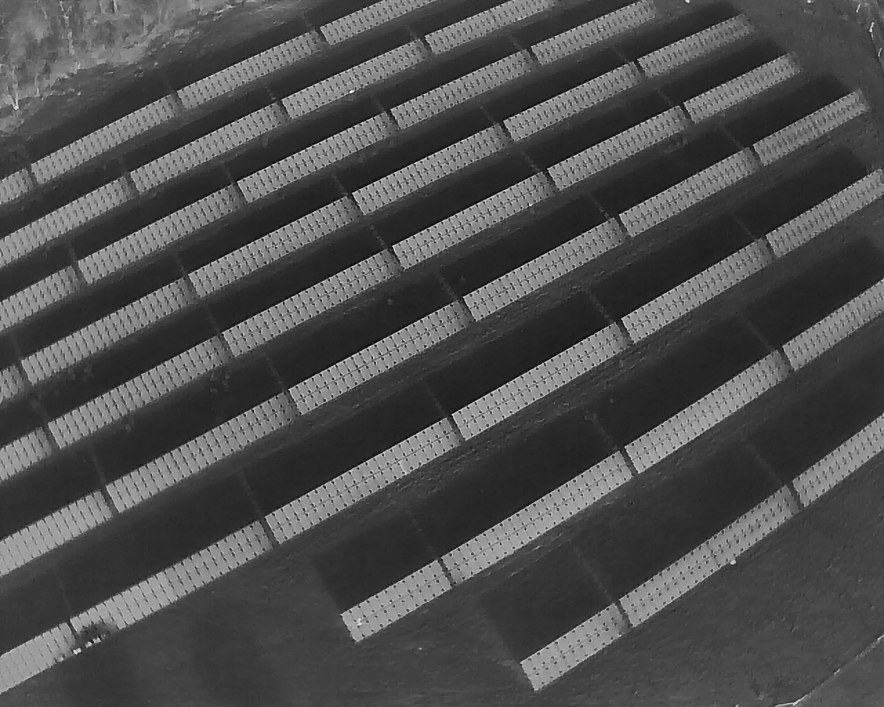 Aerial Drone UK - Solar Panel Inspection - Thermal Imaging