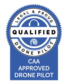 CAA Approved Drone Pilot"