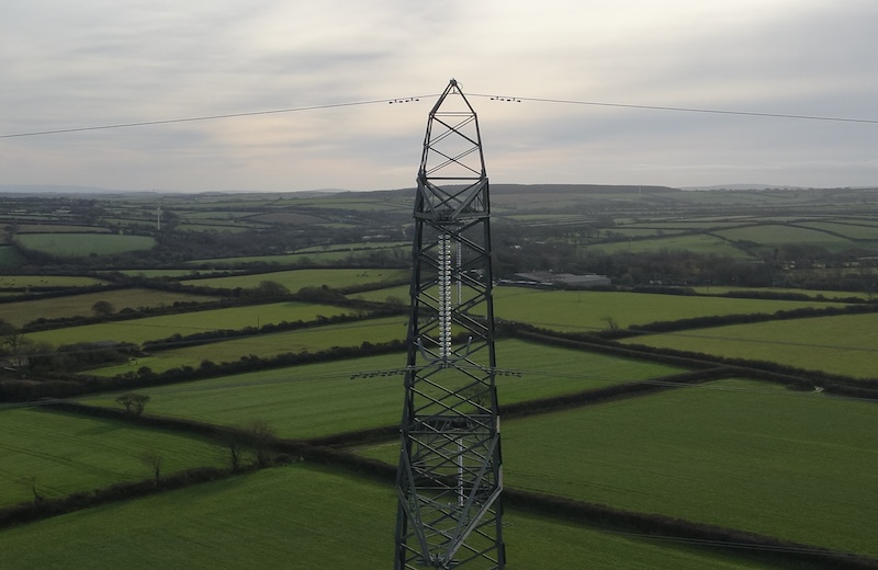 Drone Overhead Power Line and Pylon Inspection Company UK